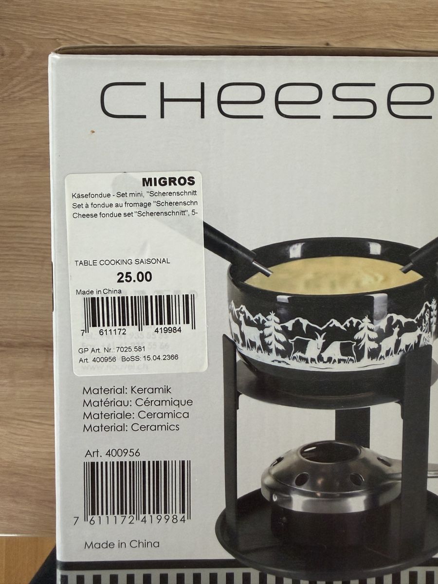 Migros Padelle: Käsefondue-Set – Usato da Bütschwil venduto da Robin717 2