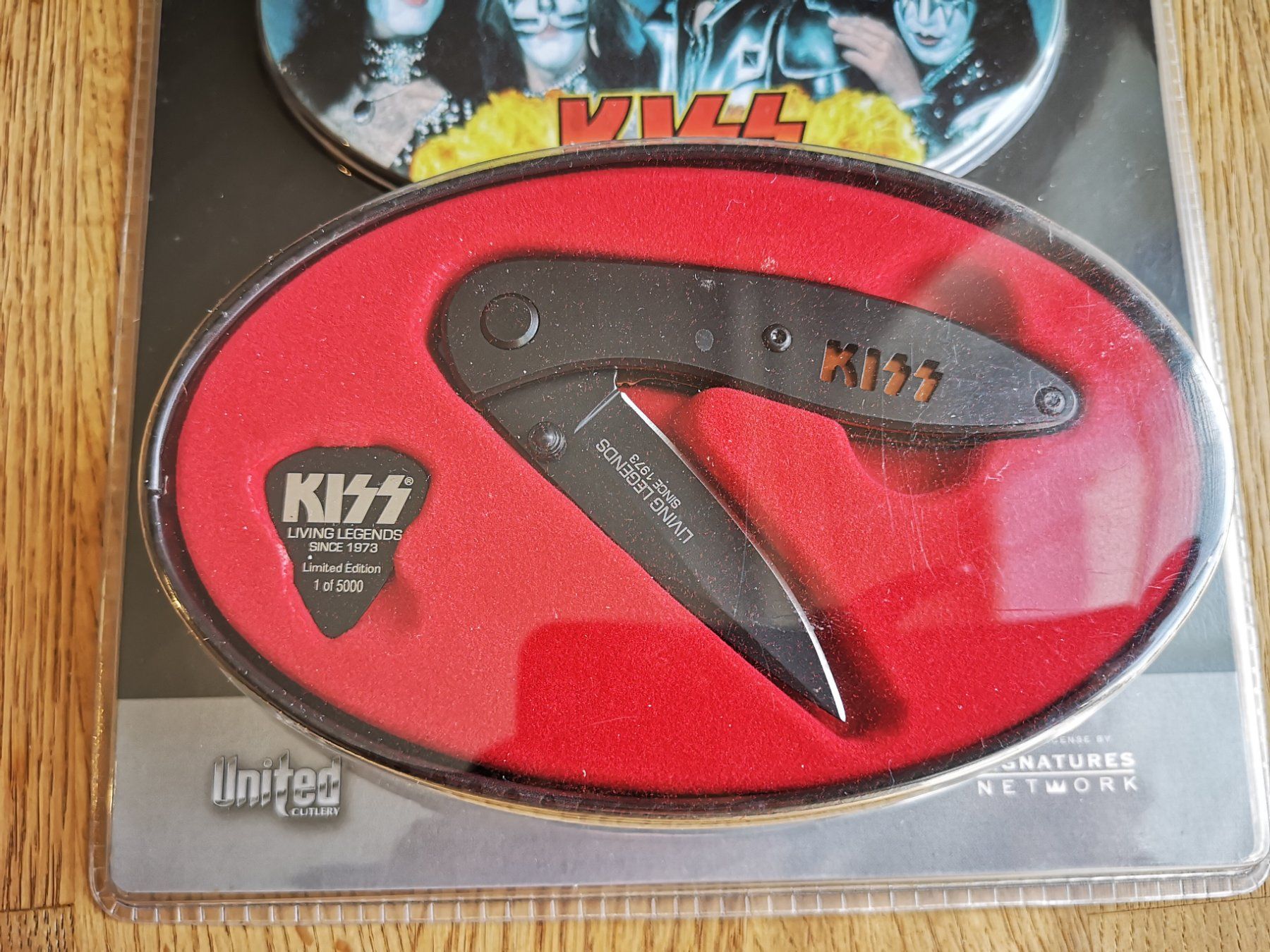 Coltelli tascabile: Kiss Klappmesser – Nuovo e nell'imballaggio originale da Widnau venduto da Steelworld 1