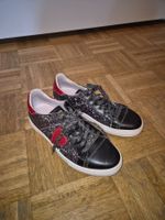 👟Basket pailletées noires et rouges taille 37 - Chic!