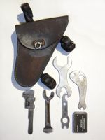 Original Militär Velo Fahrrad Werkzeugtasche mit Werkzeug