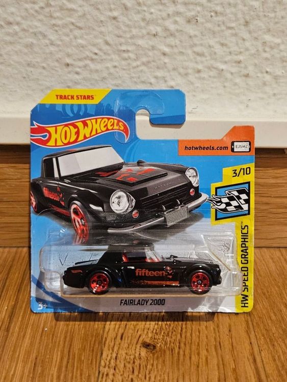 Hot Wheels 1/64 Datsun Fairlady 2000 - Modèle Réduit Vert De Collection