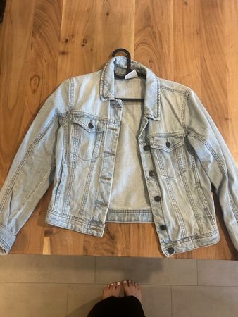 Vero Moda Jeansjacke, hellblau, Gr. M