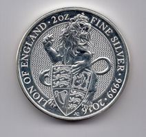 (350) England, 2 Unzen 2016, Queen, Beast