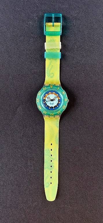 Orologi: Swatch Scuba 200 Seahorse SDK119 – Usato da Bassersdorf venduto da Zwoebschi