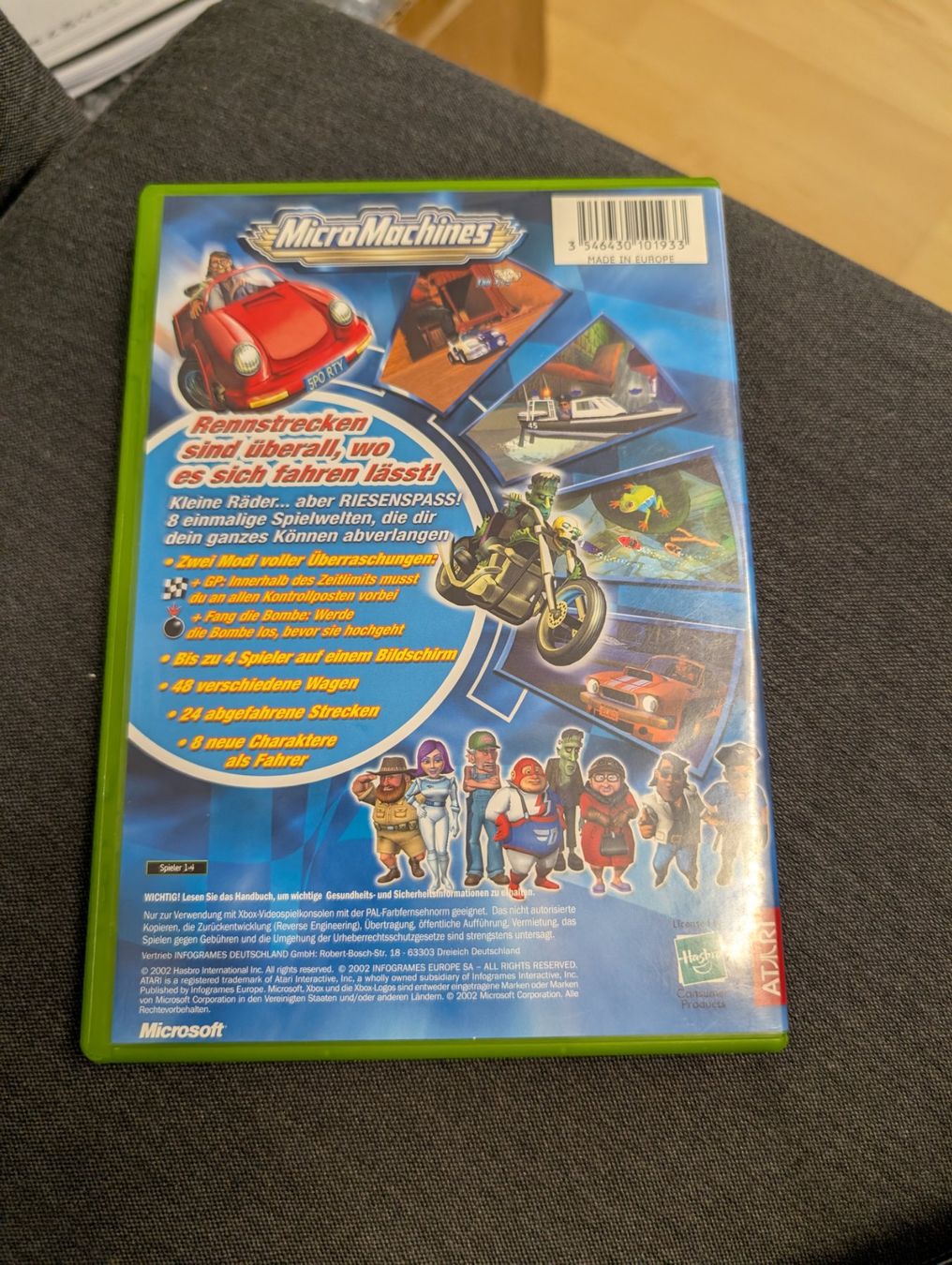 Jeux: Micro machines Microsoft Xbox – D'occasion à Giubiasco par Ticinerd 1