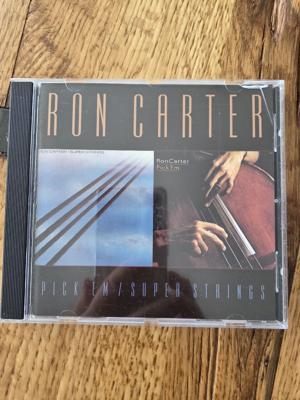 CDs: RON CARTER PICK EM & SUPER STRINGS 2CDS ON ONE – Gebraucht aus Zofingen von Tinpan