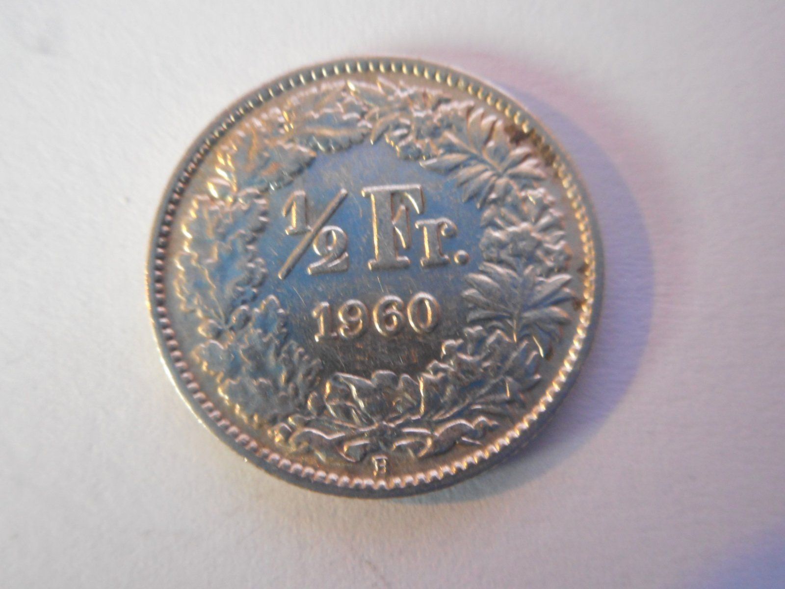 Alle Münzen: 50 Rp. 1960 silber – Gebraucht aus Kriegstetten von pizlad2010