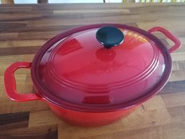 Gusseisentopf emailliert gross 31cm, Creuset ähnlich