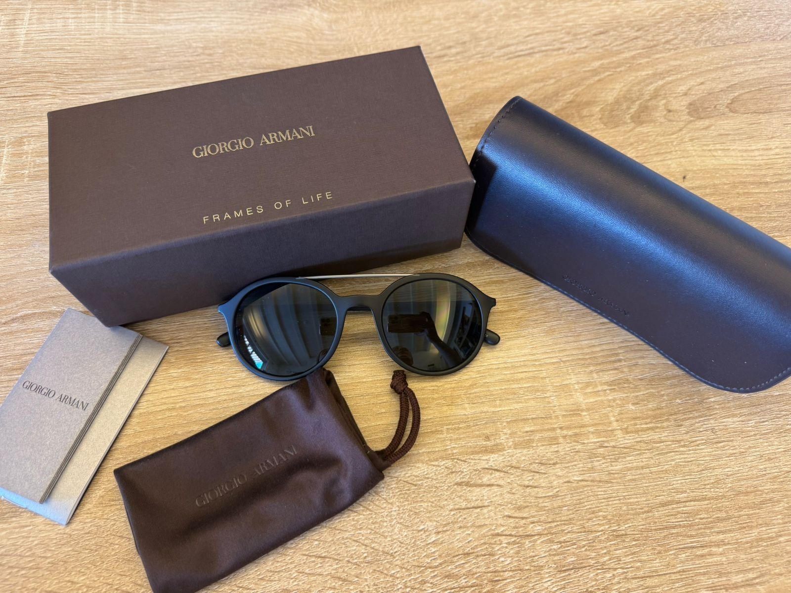 Armani Occhiali & Lenti: Giorgio Armani AR8077 Herren Sonnebrille – Nuovo (secondo la descrizione) da Thun venduto da Sde