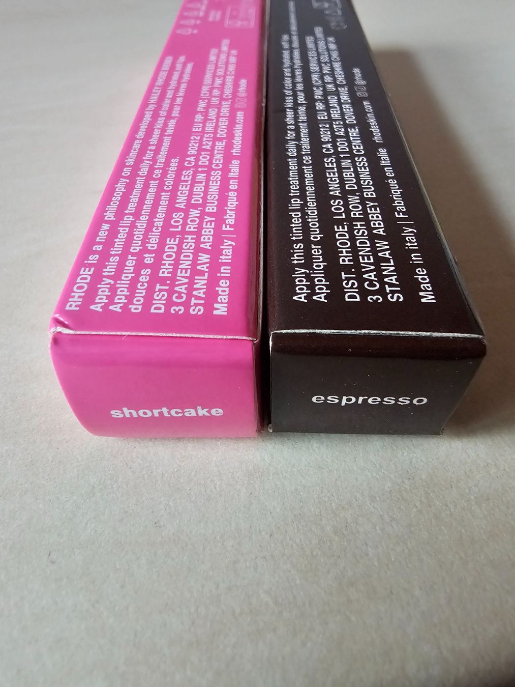 Make-up: 2 Rhode Peptide Lip Tints Espresso und Shortcake – Neu (gemäss Beschreibung) aus Balterswil von Dikdik1992 2