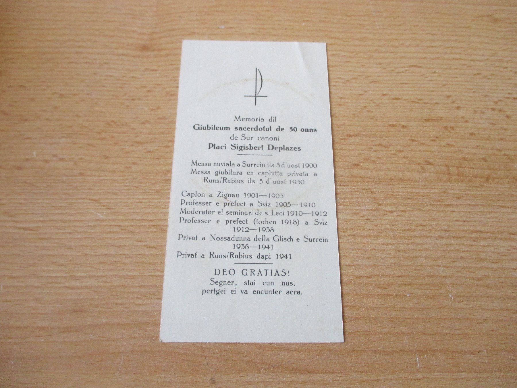 Libri: Cudisch dals evangelis 1930 – Usato da Flims - Dorf venduto da Stagediver 8