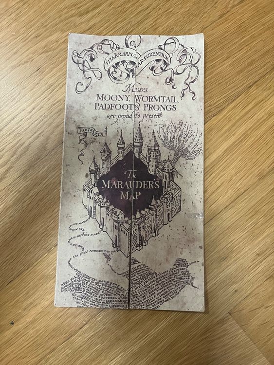 Harry Potter Die Karte des rumtreibers Kaufen auf Ricardo
