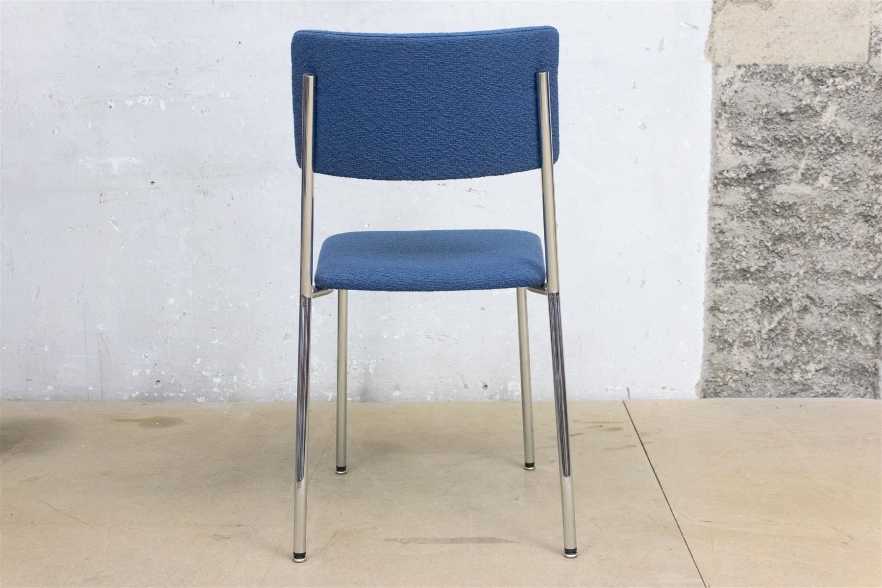 Horgen Glarus Stühle: Horgenglarus Stuhl Forum II blauer Stoff – Gebraucht aus Zürich von ZuercherBrockenhaus 4