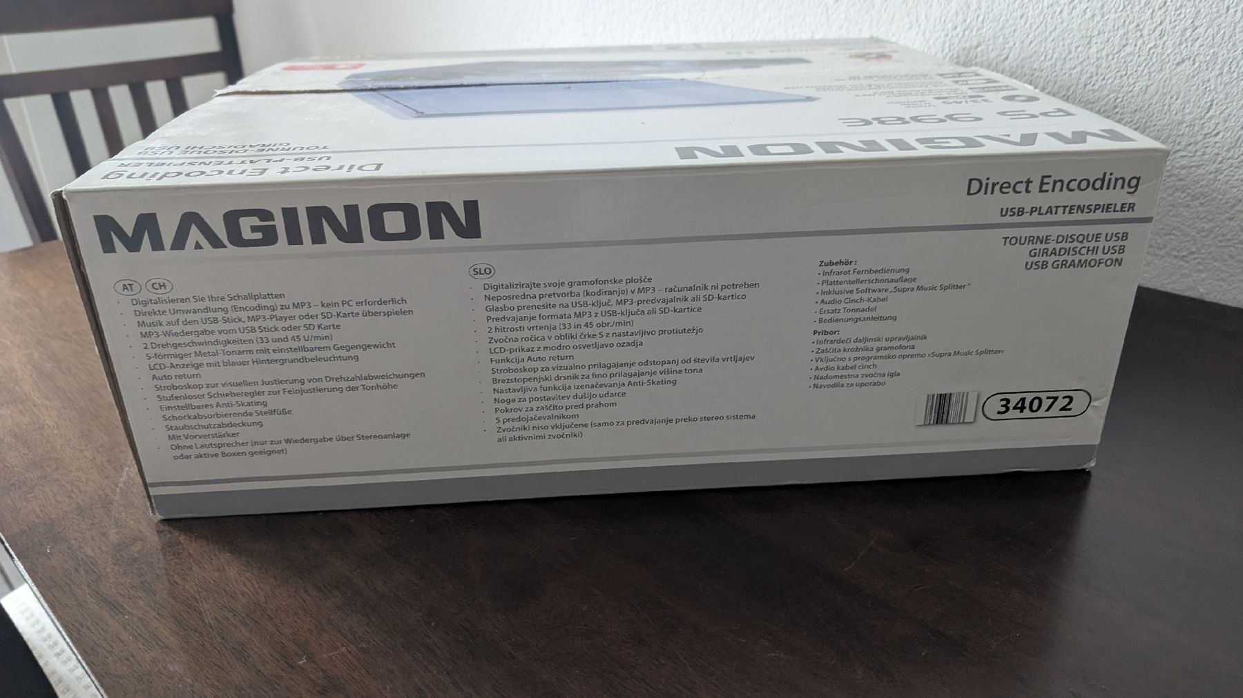 Tourne-disques: MAGINON PS 998e Plattenspieler USB Direct Encoding neu – Neuf avec emballage d'origine à Rorschach par Obi-Wan85 3