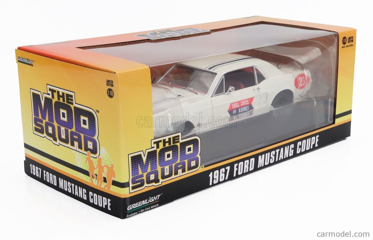 Ford Modellautos: Modellauto Ford Mustang Coupe 1967 - The Mod Squad 50 – Neu (gemäss Beschreibung) aus Basel von Zomeg 7