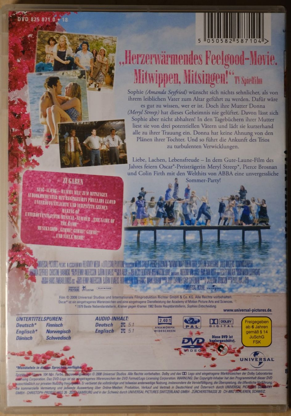 Tutti i DVDs: DVD Mamma Mia – Usato da Aesch (Neftenbach) venduto da Nid-do 1
