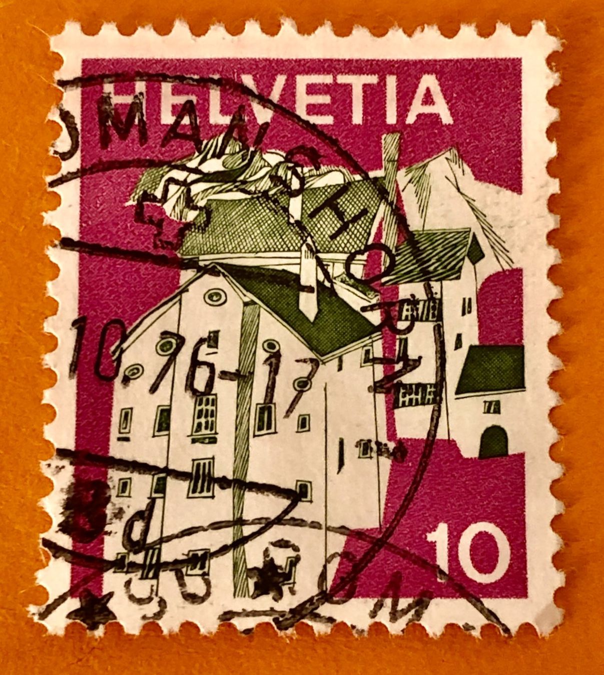 Tutti i francobolli: Nr.524 Graubünden Landschaftsbilder GESTEMPELT     – Usato da Aarau venduto da Billa007