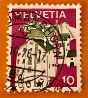 Nr.524 Graubünden Landschaftsbilder GESTEMPELT    