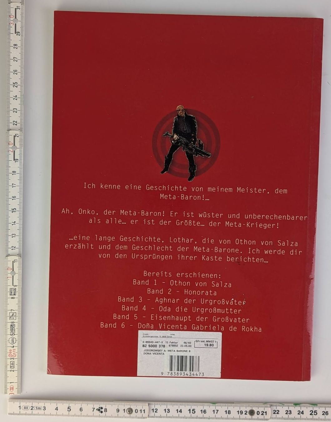 Fumetti: Jodorowsky/Gimenez: Die Meta-Barone 6 -Top Comic! – Usato da Zürich venduto da 1.Simon 1