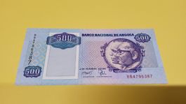 Angola 500 Kwanza 1991, Banknote, Sammlerstück