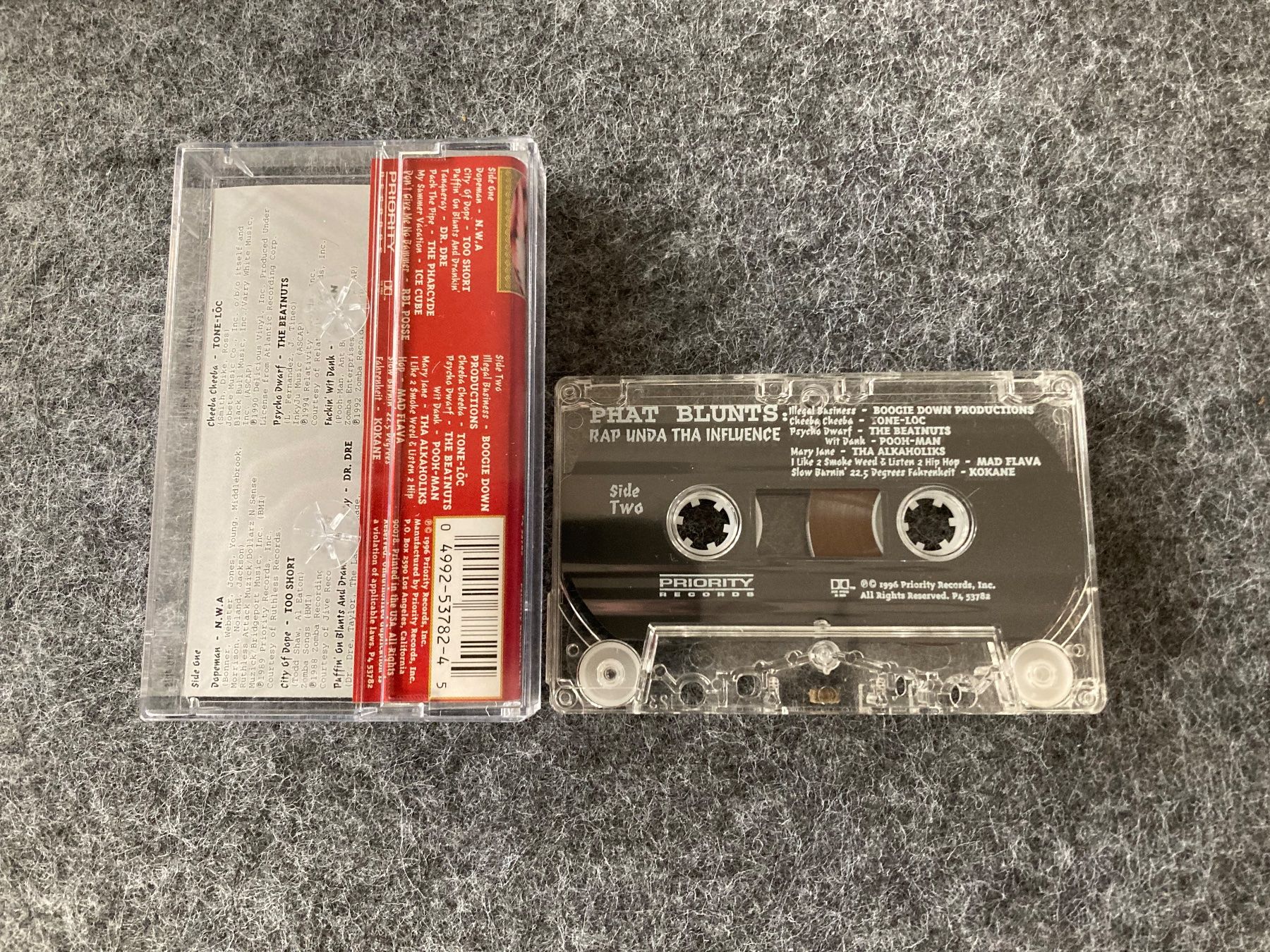 Musicassette: Various - Phat Blunts - Rap Unda Tha Influence (MC) – Usato da Fribourg venduto da Karushi 4