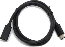 OEM USB-C Verlängerungskabel, USB 3.1, Schwarz, 2.0m (NEU)