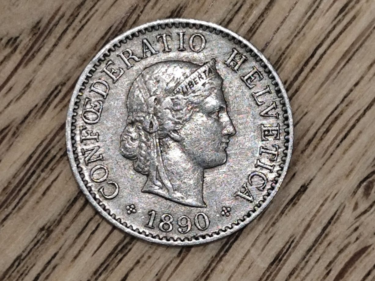 Tutti le monete: ==> 5Rp 1890 ss-vz <== – Usato da Bern venduto da b.man_is_back