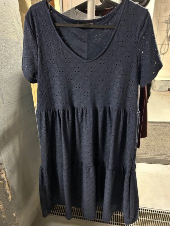 Damen Sommerkleid Gr. 40 blau