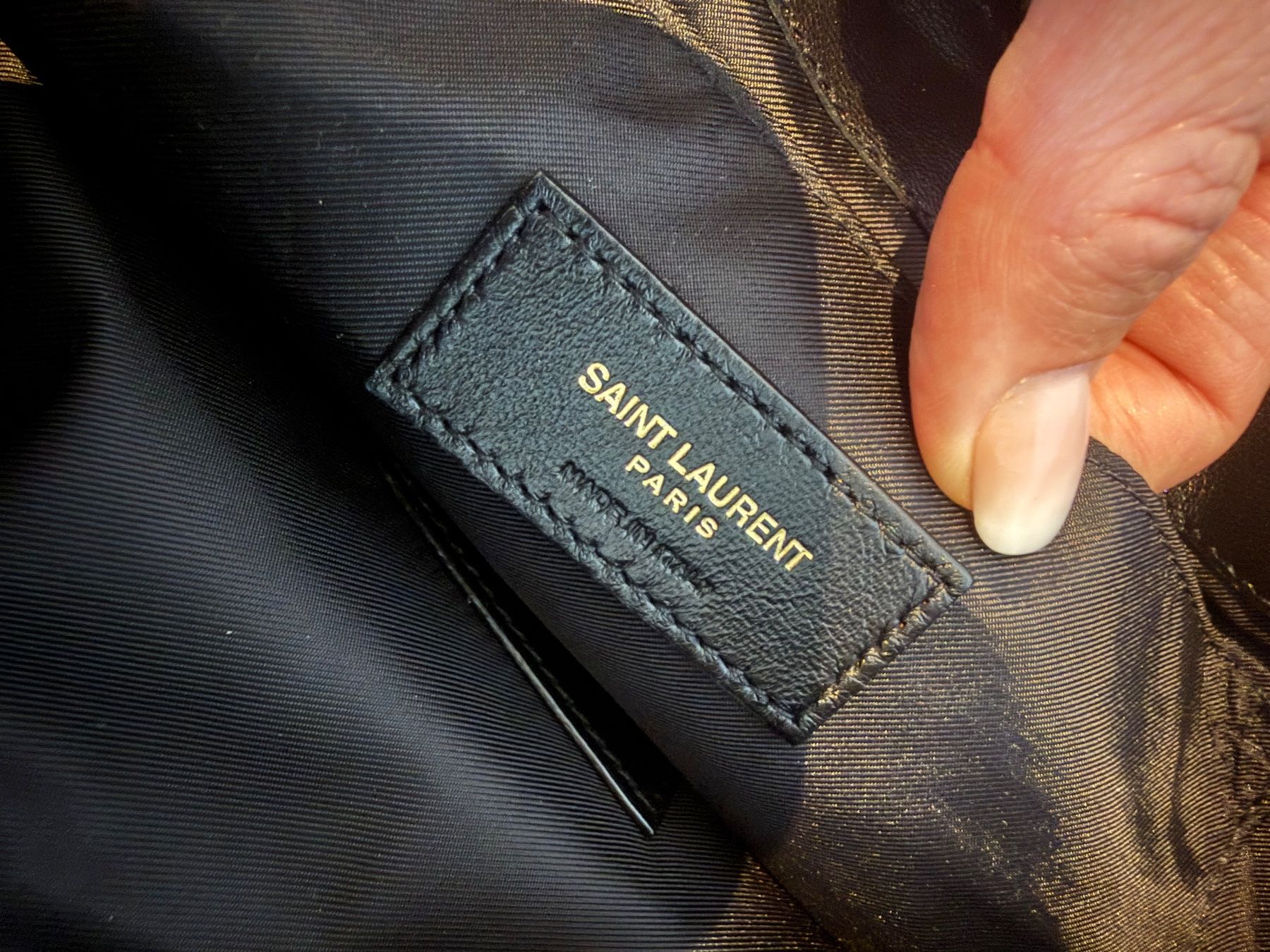 Saint Laurent Borse da donna: Orig. Saint Laurent Pouch schwarz Leder – Nuovo (secondo la descrizione) da Wallisellen venduto da Aboutfashion 6