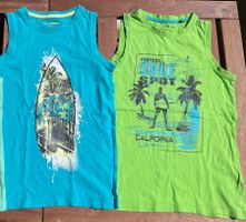 2x Sommer Trägershirts, Gr. 134/140