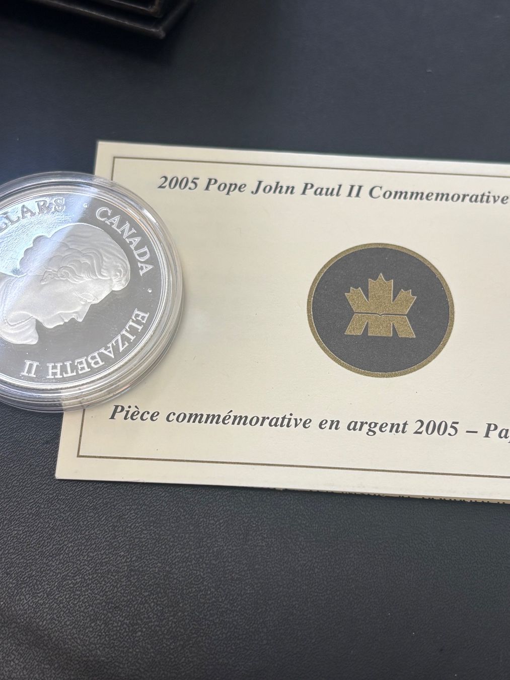 Tutti le monete: 2005 10 dollars silver candaian mint coin complete set – Nuovo e nell'imballaggio originale da Lugano venduto da RADIAURUM 1