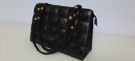 NEUE Damenhandtasche aus Holz Handgemacht
