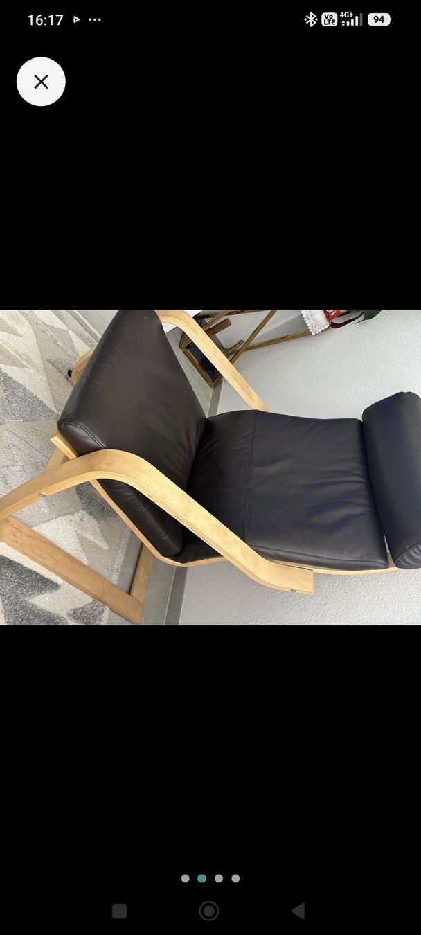 Fauteuils: 2 Ledersessel in gutem Zustand – D'occasion à Waldenburg par leo_5tsd 3