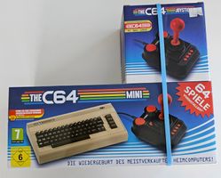 Commodore 64 - The C64 Mini + 1 Joystick (neuwertig)