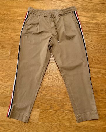 Originale «Moncler»-Chino-Herren-Hosen in Beige (50)