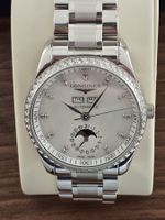 Longines Master Collection Mondphase mit Diamanten Automat