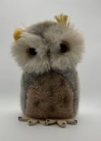 Steiff Eule „Wittie“ (1968-1974) – Rarität mit Fahne 2625/15