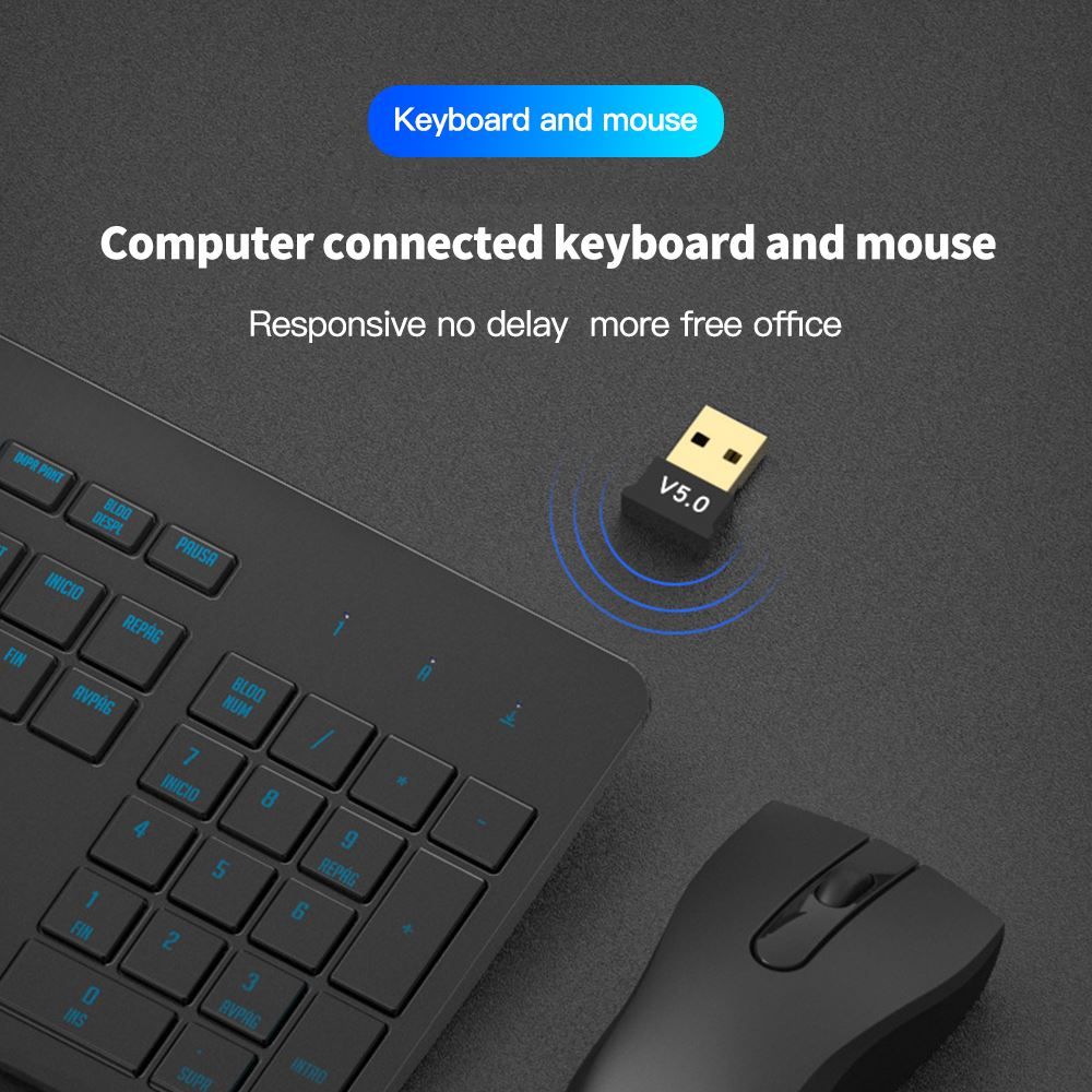 Laufwerke & Adapter: Adaptateur USB Bluetooth 5.0, sans fil USB-Adapter – Neu und originalverpackt aus Delémont von abonprix 3