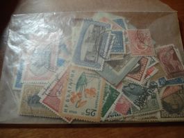 Tüte mit Marken Rumänien, ab uralt