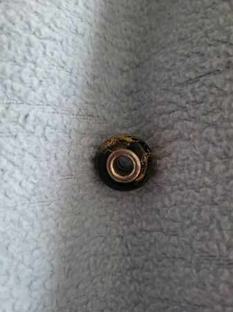Bead schwarz/gold