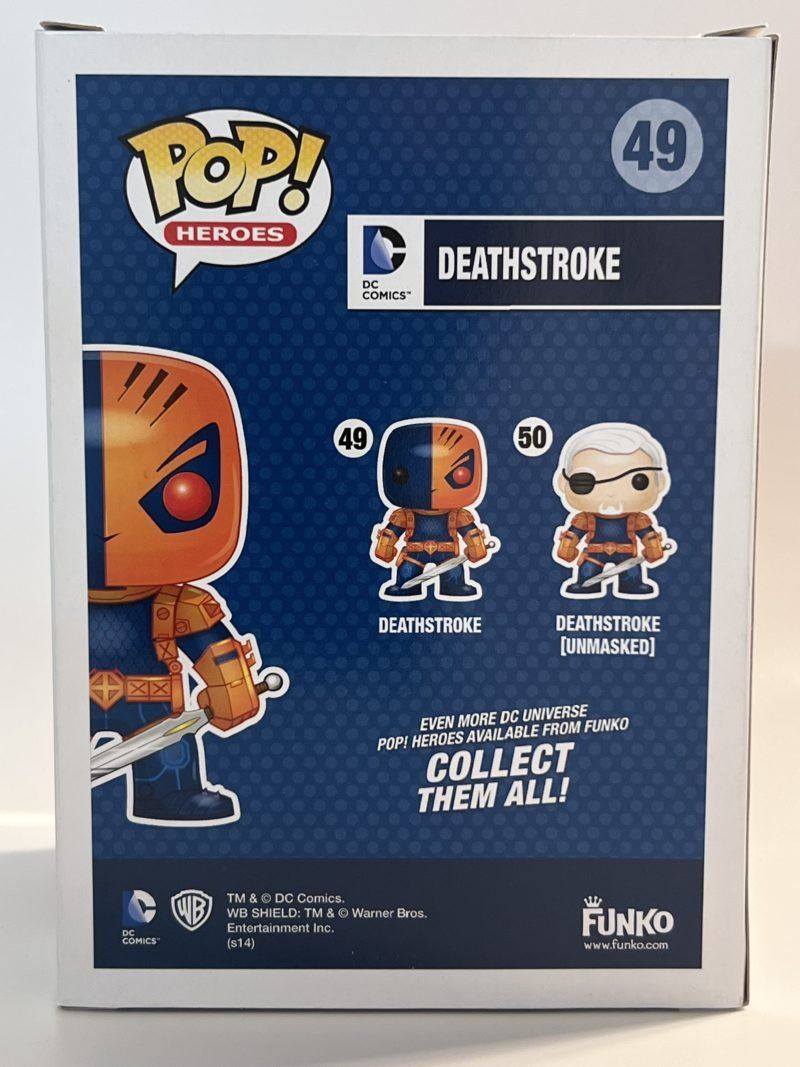 Funko Statuette: Funko POP! DC Comics Deathstroke Métallique Edition Limitée – Nuovo e nell'imballaggio originale da Le Mouret venduto da perfectbijou 2