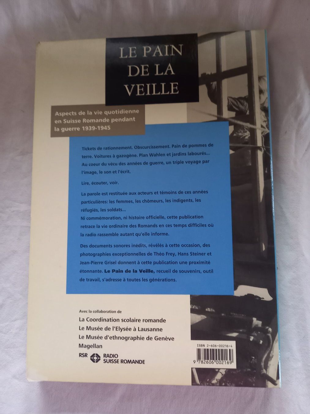 Libri: Le pain de la veille par Christine Détraz, 1994 – Usato da Rossens FR venduto da Souris1 1