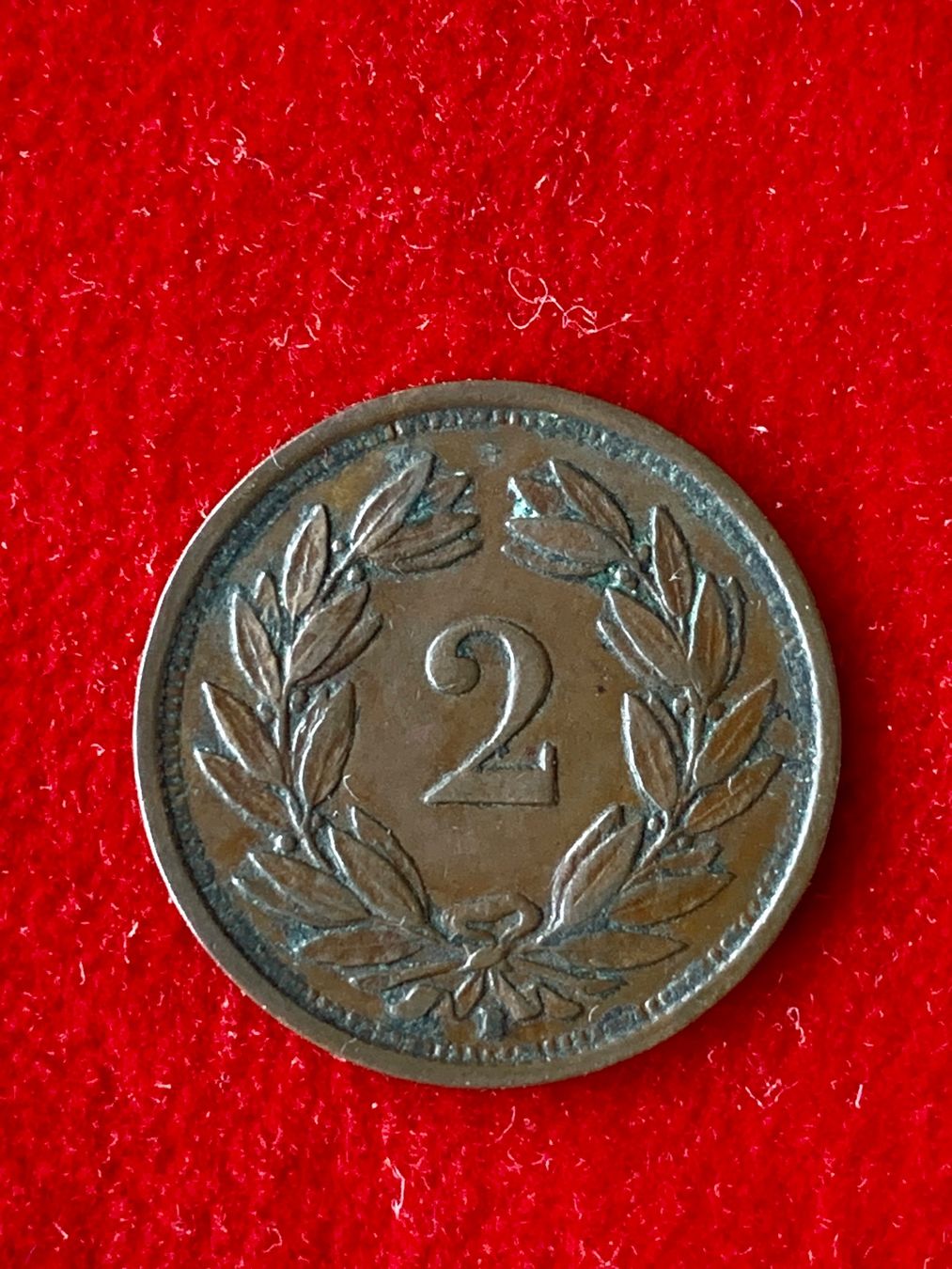 Tutti le monete: 2 Centimes 1925 Berne - Fast Vorzüglich / Presque Superbe – Usato da LE LIGNON venduto da Katanaion 1