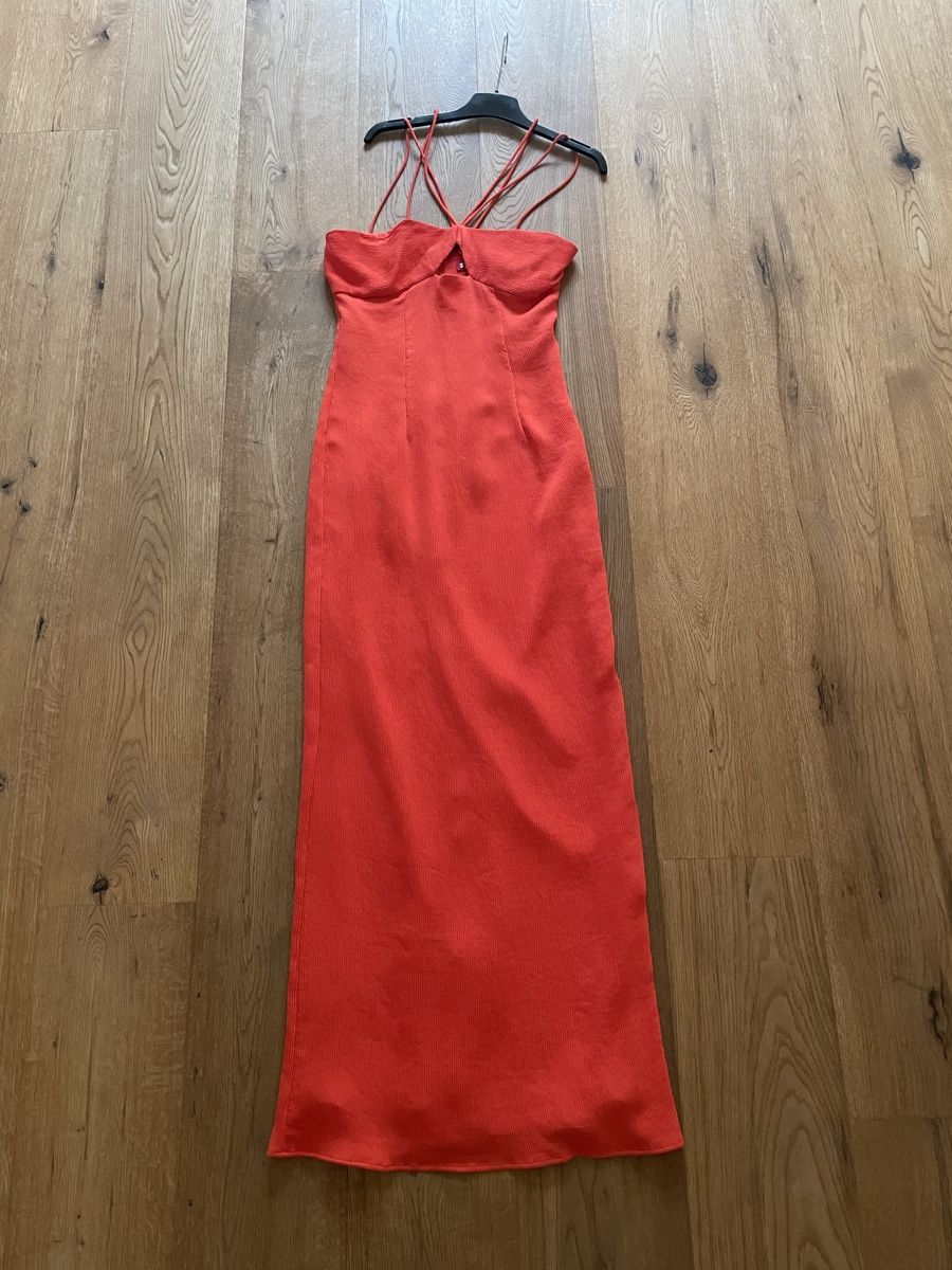 Vestiti: STAUD orange maxi dress – Nuovo (secondo la descrizione) da Zürich venduto da mlm_h9qj 4