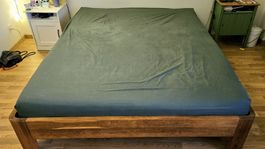 Komplettes Bett 160x200 inkl. Matratze von Roviva