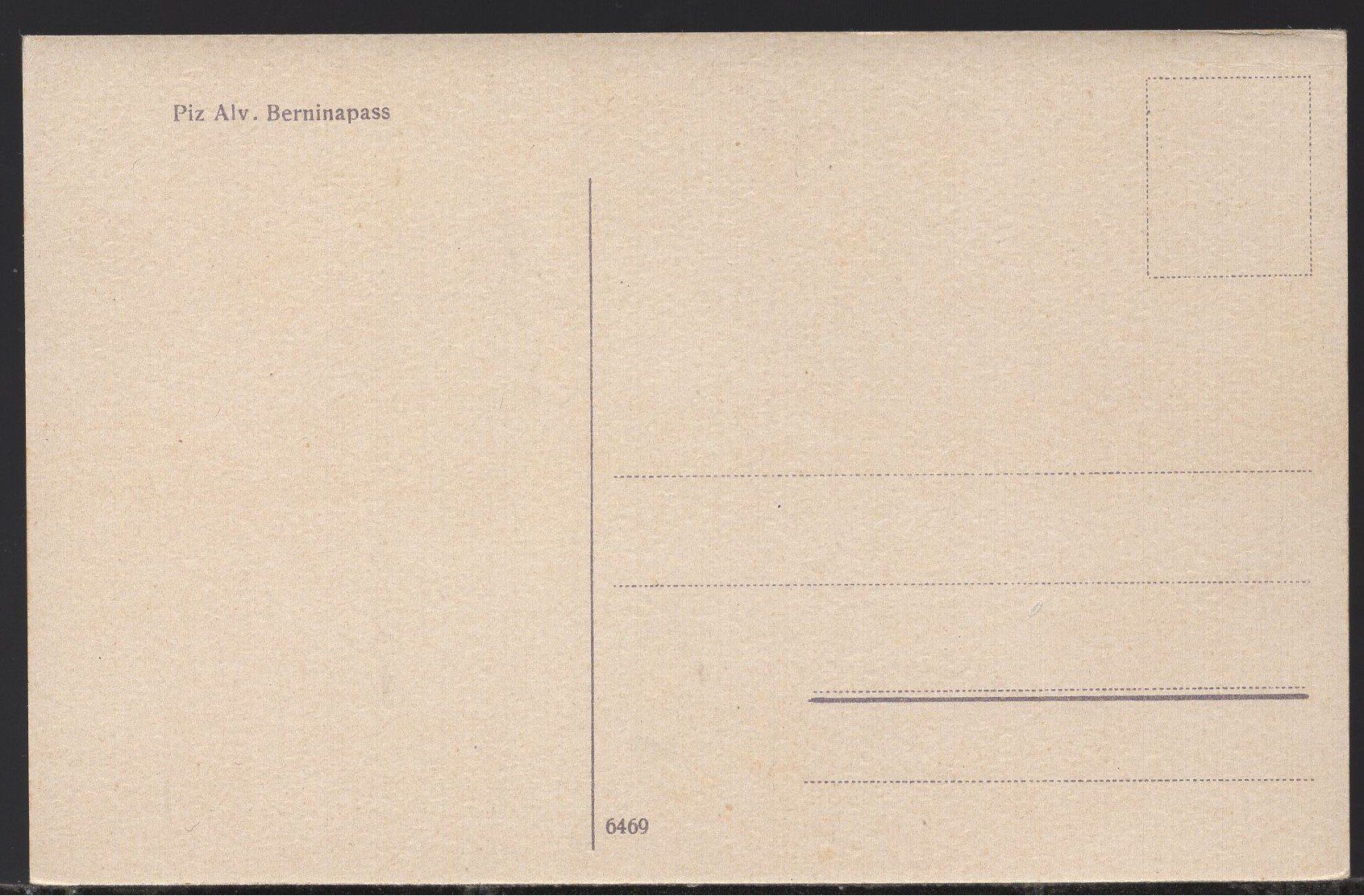 Cartoline postali: Piz Alv  - Berninapass – Usato da Aarau venduto da kufi44 1