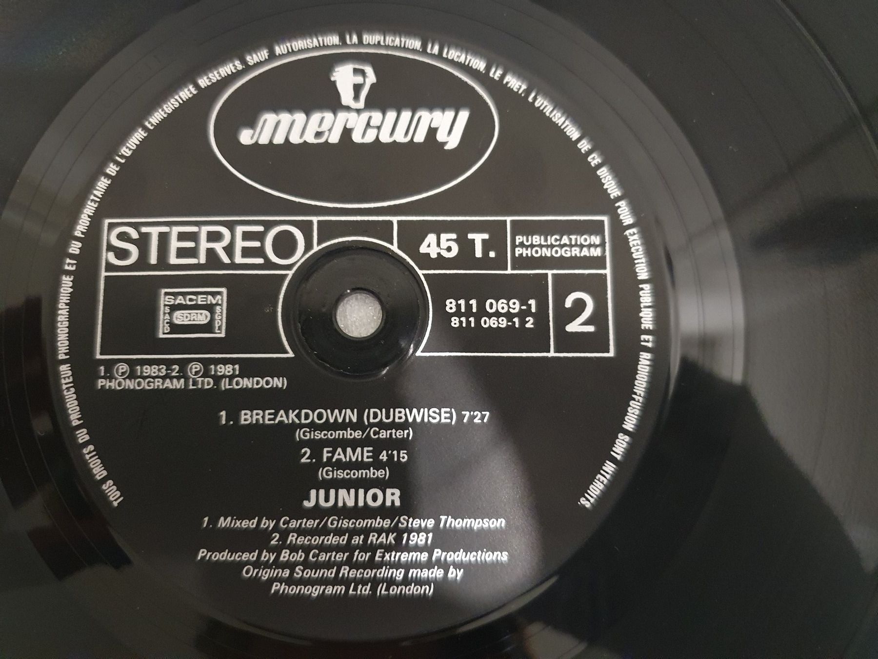 Schallplatten: Junior - Communication Breakdown – Gebraucht aus Uster von Vinyl-Leidenschaft 5