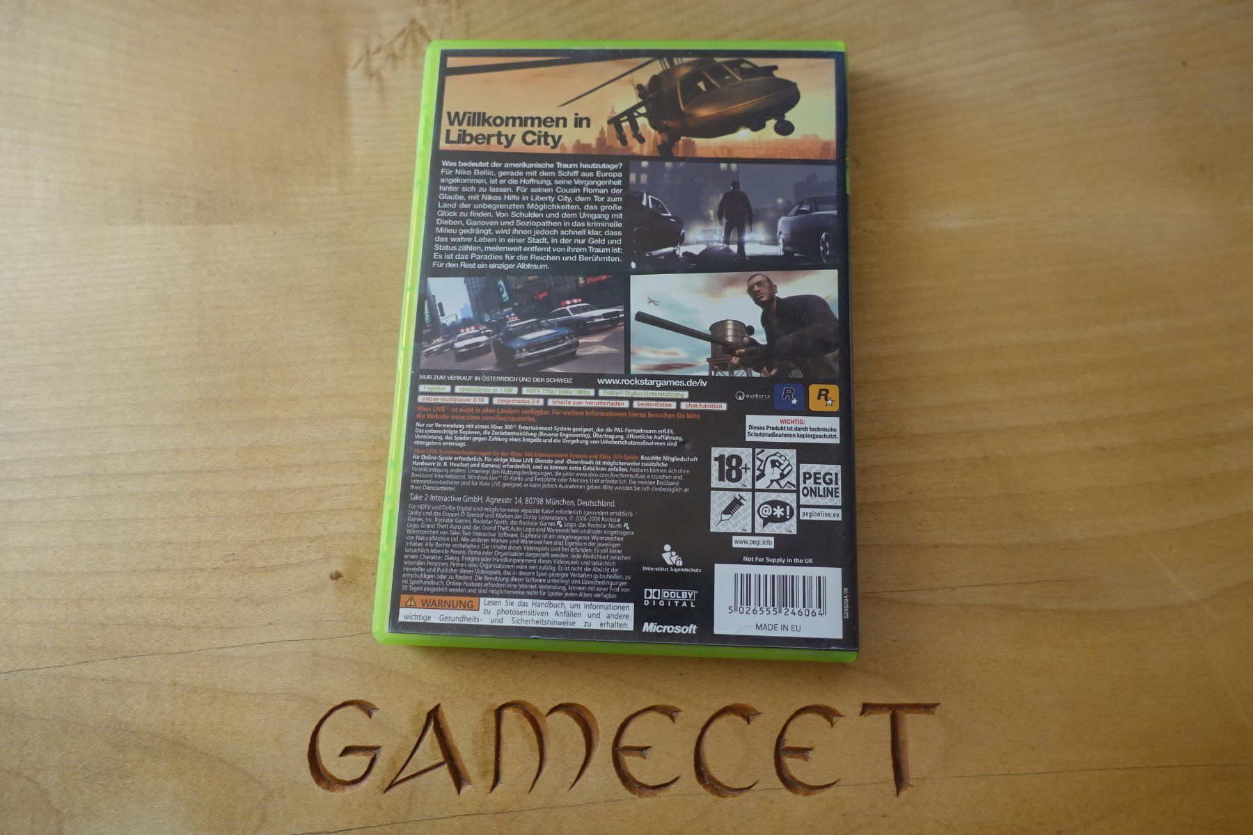 Microsoft Giochi: Grand Theft Auto IV – Usato da Steinach venduto da Gamecet 2
