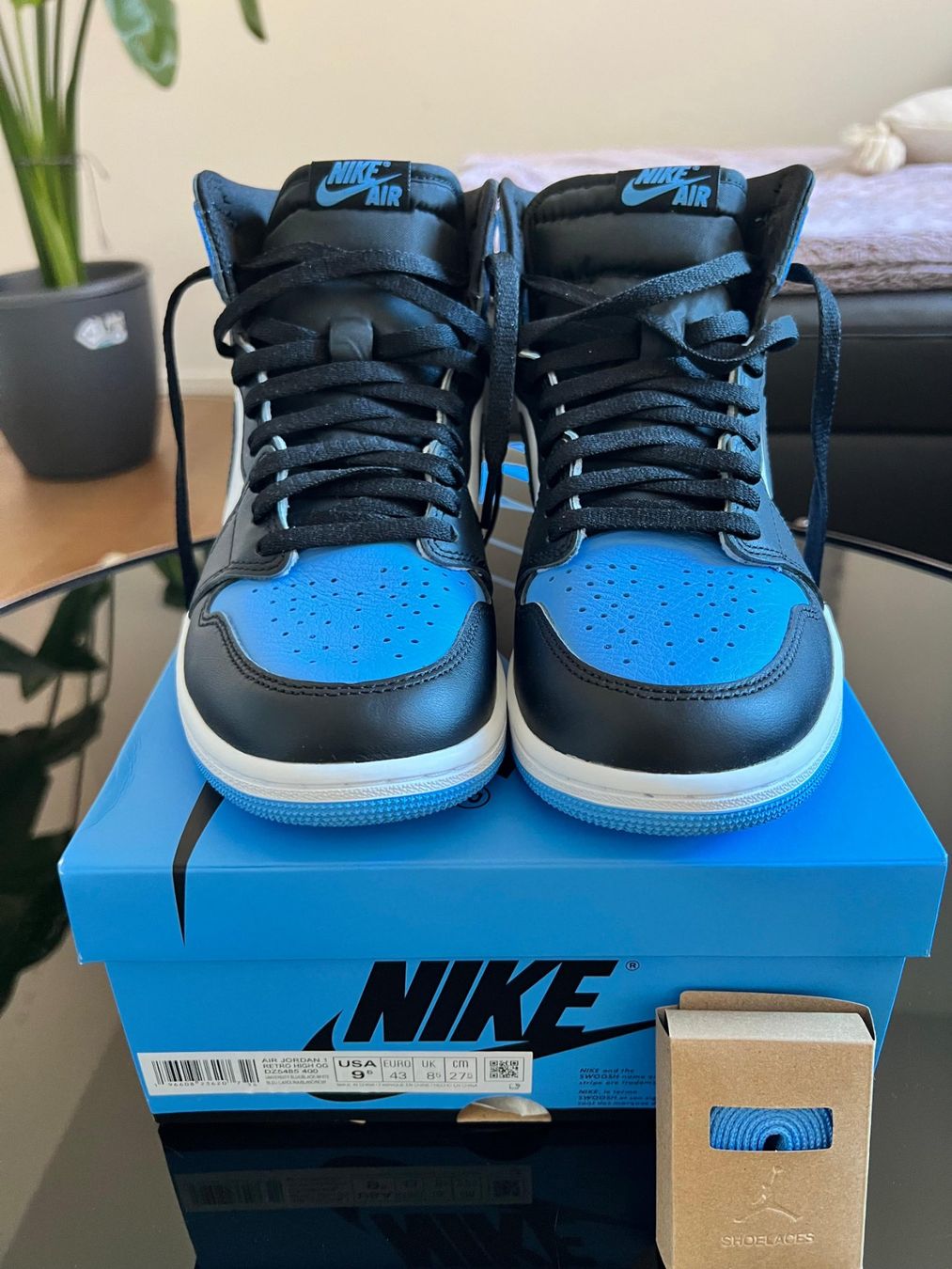 Jordan Scarpe da uomo: Air Jordan high, university blue, Gr. 42 – Nuovo e nell'imballaggio originale da Winterthur venduto da Linda1203 3