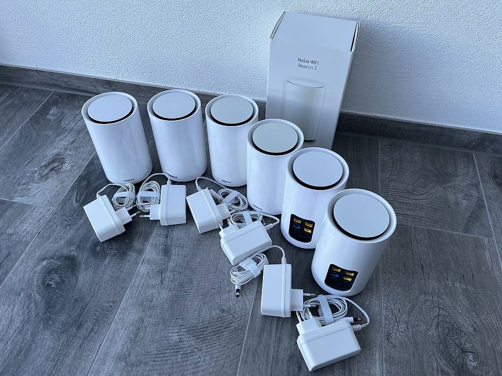 Nokia Modem & Router: Nokia WiFi Beacon 3 - Mesh-WLAN Router/Repeater – Usato da Schellenberg venduto da Klebi13 1